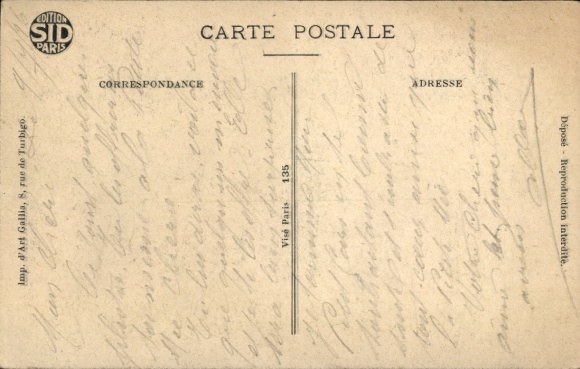 CPA Le meilleur remède au cafard, soldaat, 10 frank