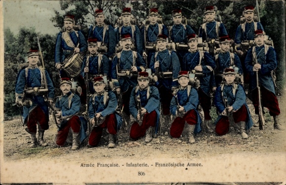 CPA Armée Française, Infantry