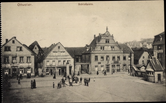 PC Ottweiler in Saarland, Schlossplatz