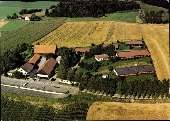 Postcard Kellberg Thyrnau in Lower Bavaria, Gut Wolfersdorf, holiday idyll Maxhöhe