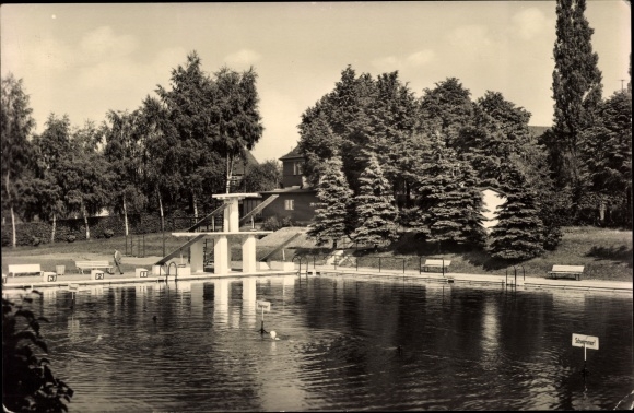 Ak Gersdorf in Sachsen, Schwimmbad