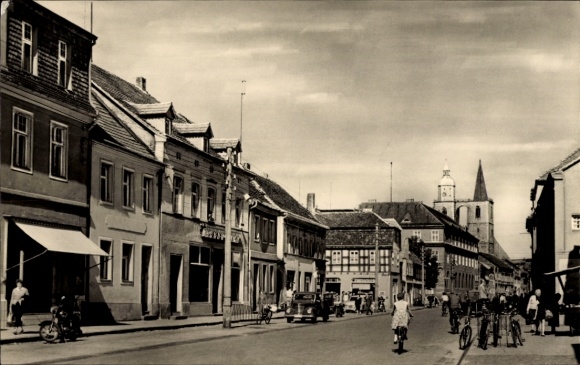 Postcard Jüterbog in Brandenburg, Pferdestraße