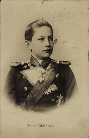 Ak Prinz Adalbert von Preußen, Portrait