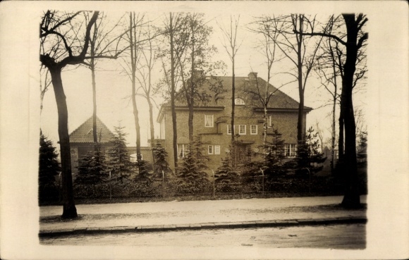 Photo Postcard Hamburg Altona Nienstedten Osdorf, residential area Hochkamp, Villa
