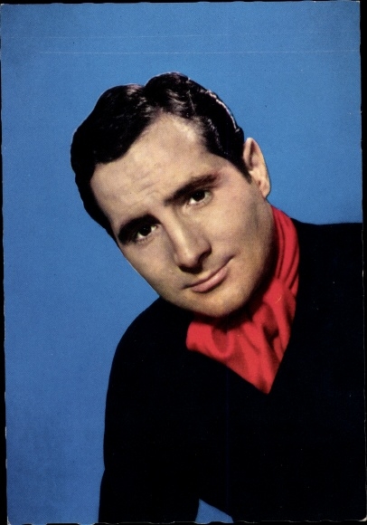 Postcard Actor Singer Freddy Quinn, portrait