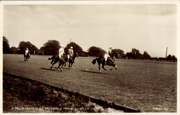 PC Dublin Ireland, A Polo Match at Phoenix Park, polo players