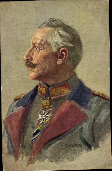 Artist PC Bauer, Karl, Kaiser Wilhelm II.