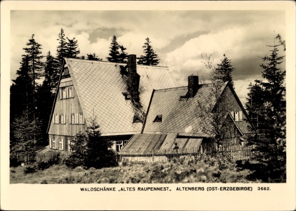 PC Altenberg in the Ore Mountains, Waldschänke Altes Raupennest