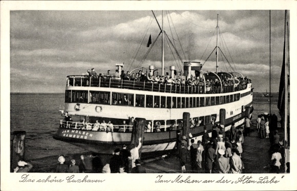 Ak Noordzeebadplaats Cuxhaven, Jan Molsen, Alte Liebe