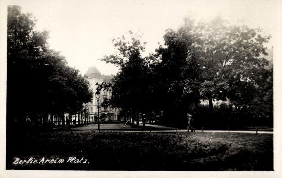 Foto Ak Berlin Prenzlauer Berg, Arnimplatz