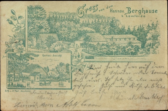 litho Lemförde in Nedersaksen, vestiging Hannover Berghaus