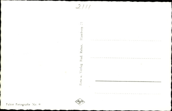 Postcard Egestorf in the Lüneburg Heath, Dorfstrasse