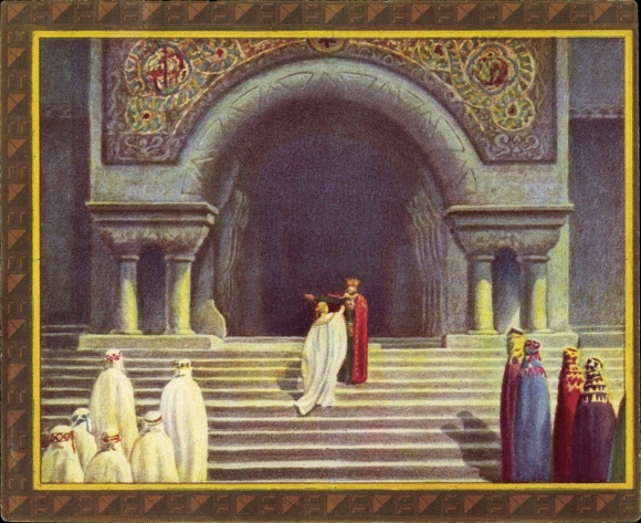 Collection picture The Nibelungen Song, III. Frieze, Siegfried's Death, How the Queens Became Enemies