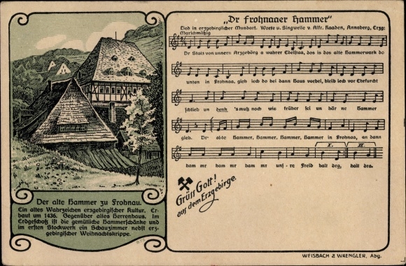 Lied Ak Kaaden, Alfred, Dr Frohnaaer Hammer, Der alte Hammer zu Frohnau