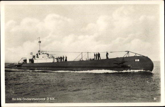 PC Dutch submarine, O 19