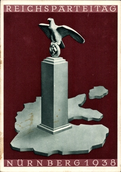 Postcard Reich Party Rally of the NSDAP Nuremberg 1938