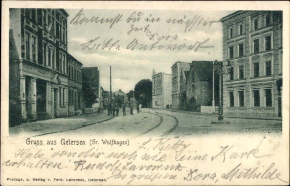 Ak Uetersen in Sleeswijk-Holstein, Grosser Wulfhagen