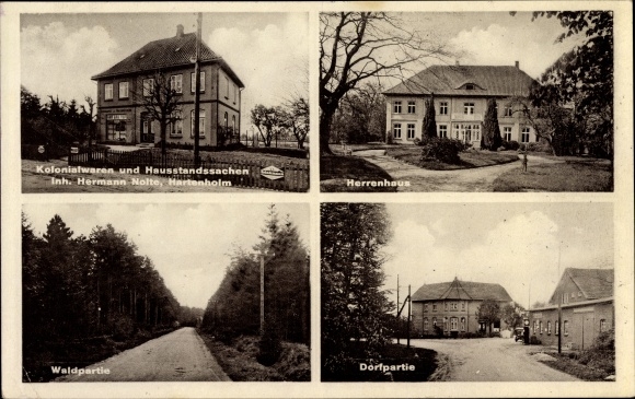 PC Hartenholm Schleswig Holstein, mansion, grocery store, forest area