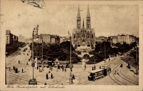 KP Vienna 9 Alsergrund Austria, Plac Wolności, Kościół Wotywny