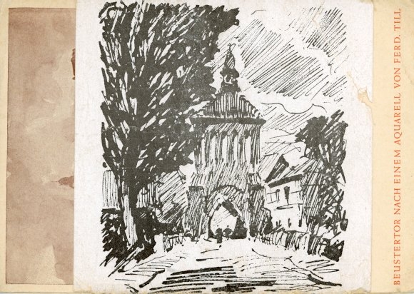 6 Ak im Umschlag, Seehausen in der Altmark,Aquarell von Ferd. Till, 800 Jahrfeier