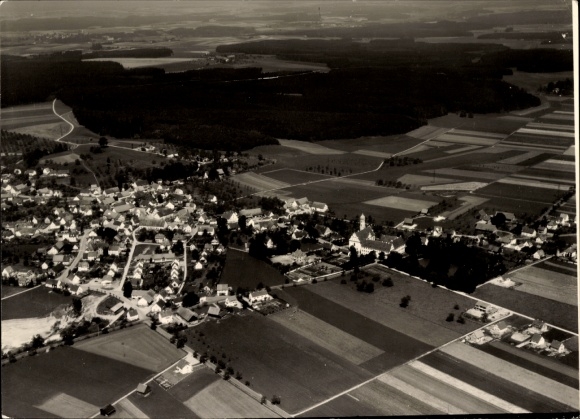 Photo Tannheim in Württemberg, aerial photograph