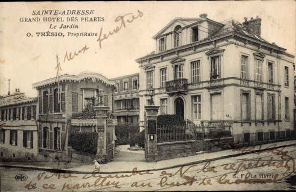 Ak Sainte Adresse Seine Maritime, Grand Hotel des Phares