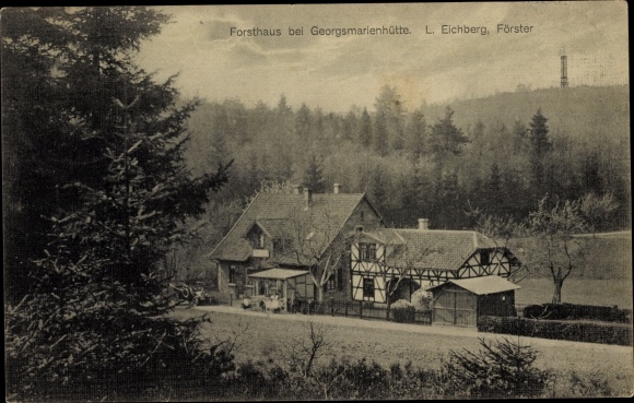 Ak Georgsmarienhütte in Niedersachsen, Forsthaus