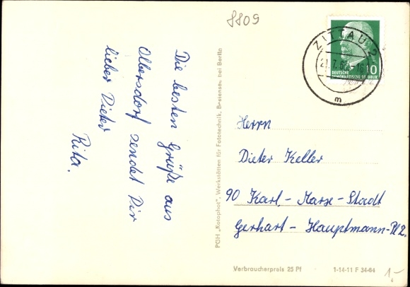 KP Olbersdorf w Saksonii, Volksbad, kąpiący się