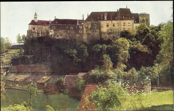 Postcard Raabs an der Thaya in Lower Austria, Burg
