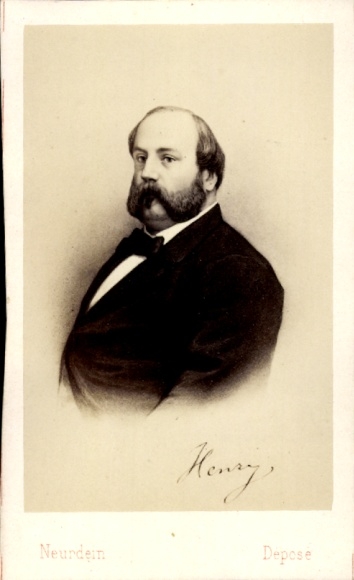 Carte de Visite Herzog Henry von Chambord