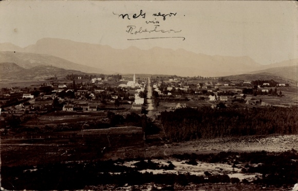 Photo Postcard McGregor Lady Grey South Africa, Panorama