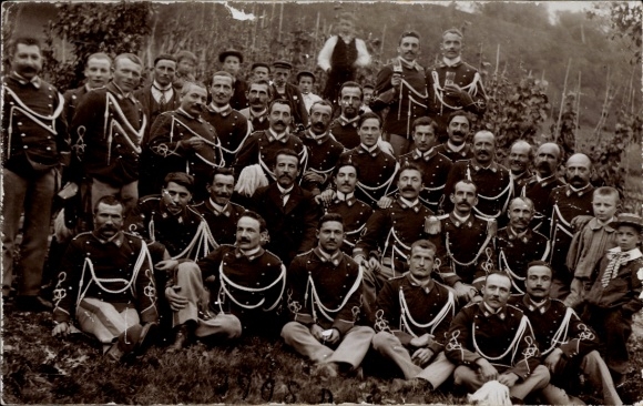 Postcard Biel Bienne Kt. Bern, Musique Italienne