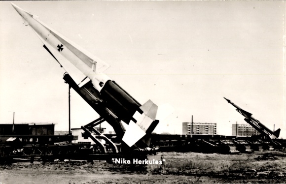 Postcard Bundeswehr, Nike Herkules missile site