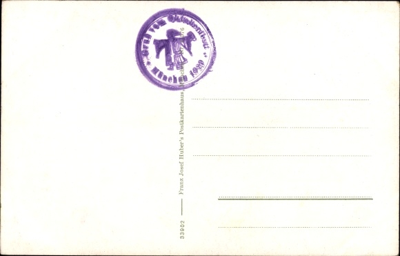 Postcard Munich, Oktoberfest, Spaten-Franziskaner-Leistbräu-Festhalle
