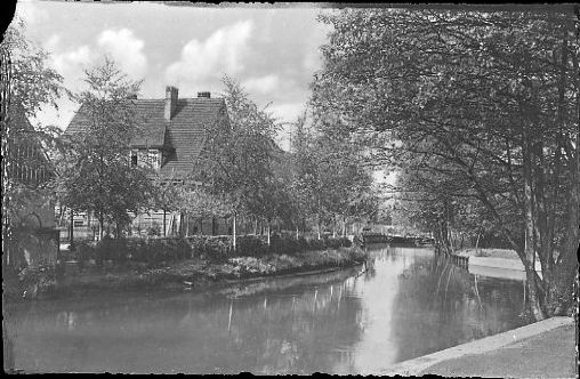 8 Negative Altdamm Stettin in Pommern, Marktplatz, Straße, Kirche