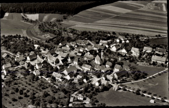 Ak Reichenbach Bad Schussenried im Saulgau, Fliegeraufnahme