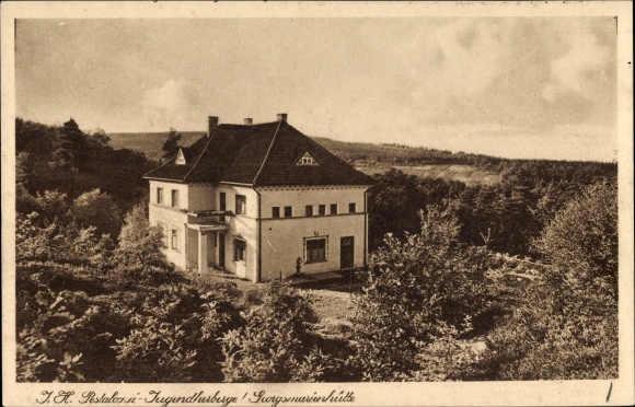 Ak Georgsmarienhütte in Niedersachsen, J. H. Pestalozzi Jugendherberge