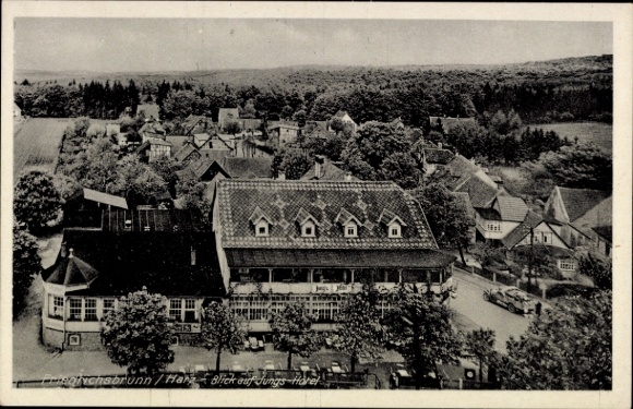Ak Friedrichsbrunn Thale im Harz, Jungs Hotel
