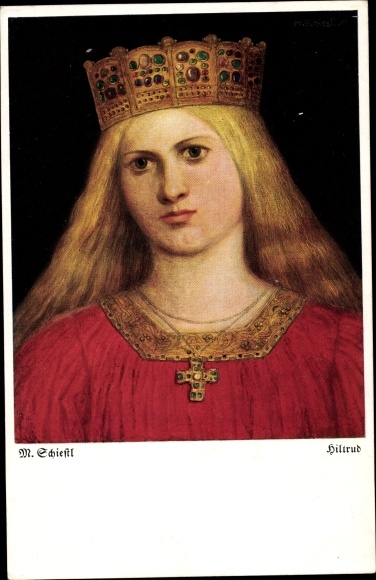 Artist PC Schiestl, Matthäus, Hiltrud, portrait