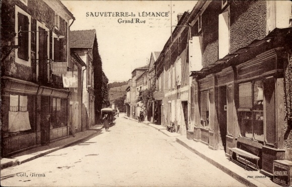 Ak Sauveterre la Lemance Lot et Garonne, Grand'Rue