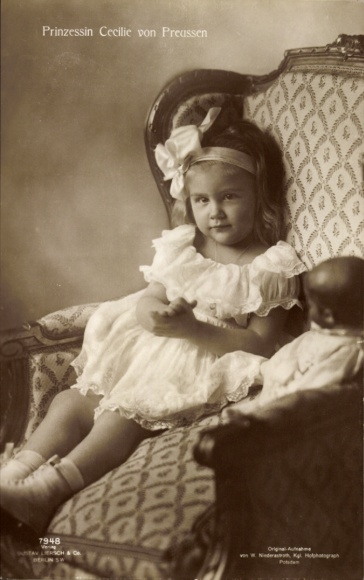 PC Princess Cecilie of Prussia, doll, Liersch 7948