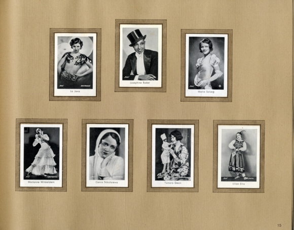 Film album no. 2 collective picture album Josetti cigarette factory, Berlin 1932