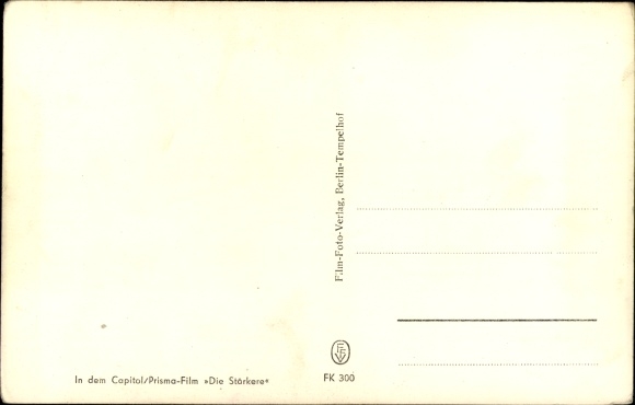 Postcard actor Hans Söhnker, portrait in a coat, smoking