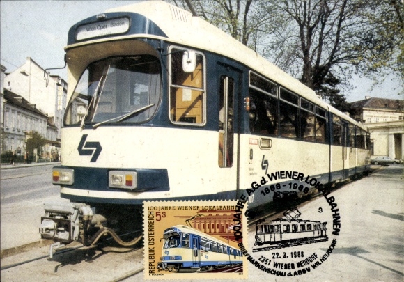 KP 100 lat Wiedeńskich Kolei Lokalnych, Tramwaj Wiedeń-Opera do Kąpać