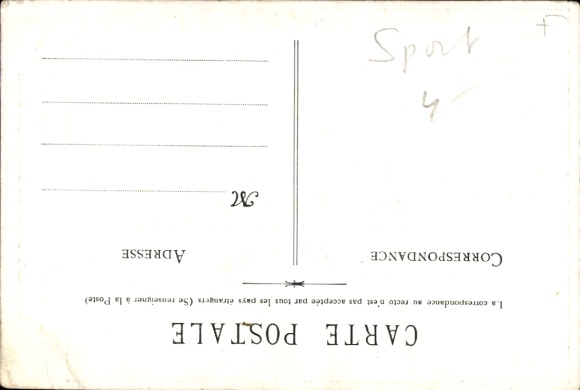 Postcard Miss Quincy, America's High Jump Champion