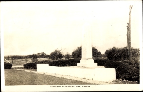 Postcard Toronto Ontario Canada, Cenotaph, monument, memorial