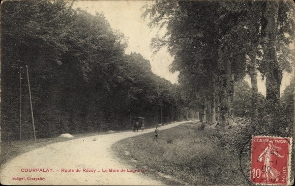 KP Courpalay Seine et Marne, Route de Rozoy, Le Bois de Lagrange