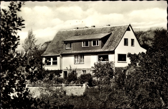 Postcard Amoenau Wetter in Hesse, Pension Haus Seven