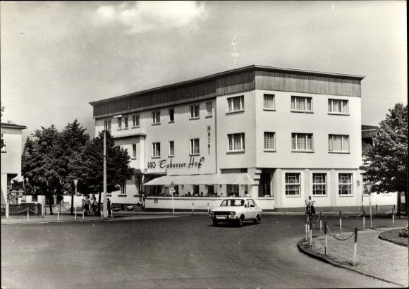 Postcard Tabarz in the Thuringian Forest, Hotel Tabarzer Hof