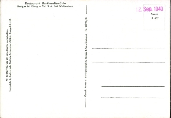 KP Waldenbuch w Wirtembergii, zdjęcie lotnicze, Burkhardtsmühle, basen odkryty, Siebenmühlental